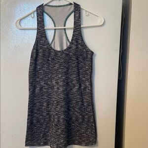 Lululemon Gray and white Women's Tank Top